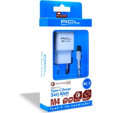 ACL AC-2 Type-C 3.0 Mah Şarj Aleti Seti