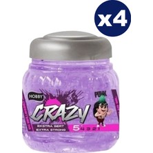 Hobby Crazy Jöle Ekstra Sert 150 ml x 4 Adet