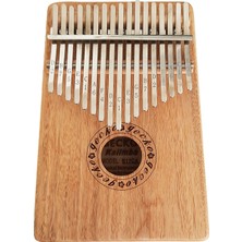 Gecko Kalimba K17CA Profesyonel Kalimba