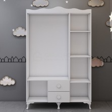Garaj Home 3 Kapaklı Dolap + Şifonyer