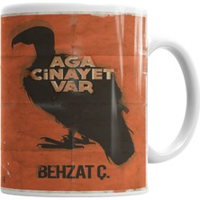 Baskı Dükkanı Behzat Ç Aga Cinayet Var Kupa Bardak Porselen