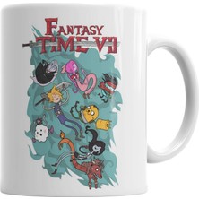 Baskı Dükkanı Fantasy Time VII Kupa Bardak Porselen