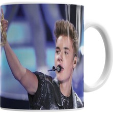 Baskı Dükkanı justin bieber Kupa Bardak Porselen