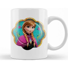 Baskı Dükkanı Disney Frozen Anna Kupa Bardak Porselen