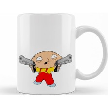 Baskı Dükkanı Family Guy Kupa Bardak Porselen
