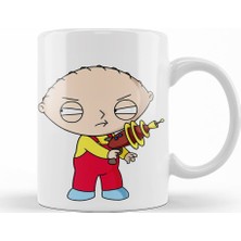 Baskı Dükkanı Family Guy Kupa Bardak Porselen