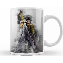 Baskı Dükkanı Freddie Mercury  Kupa Bardak Porselen