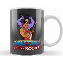 Baskı Dükkanı Hemanskeletor Masters Of The Rock Kupa Bardak Porselen