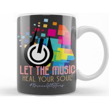 Baskı Dükkanı Lyric Typography Kupa Bardak Porselen