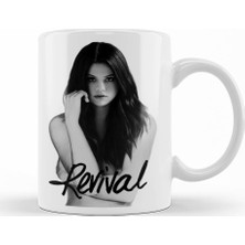 Baskı Dükkanı Selena Gomez Kupa Bardak Porselen