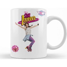 Baskı Dükkanı Soy Luna  Kupa  Bardak  Porselen