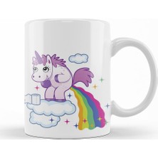 Baskı Dükkanı Unicorn Kupa Bardak Porselen