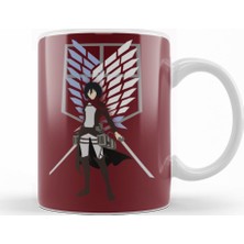 Humuts Attack  On Titan  Mikasa Kupa Bardak Porselen