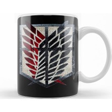 Baskı Dükkanı Attack On Titan Scouting Legion Alternative Kupa Bardak Porselen