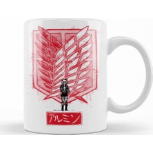 Baskı Dükkanı Attack On Titan Traditional Armin Kupa Bardak Porselen