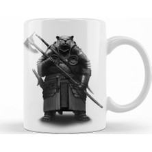 Baskı Dükkanı Ayı Kupa Bardak Porselen