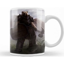 Baskı Dükkanı Ayı Kupa Bardak Porselen