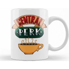 Baskı Dükkanı Central Perk Kupa Bardak Porselen
