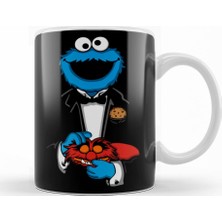 Baskı Dükkanı Cookie Monster Phone Case Kurabiye Canavarı Kupa Bardak Porselen
