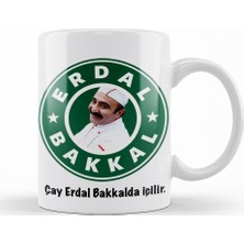 Baskı Dükkanı Erdal Bakkal Kupa Bardak Porselen