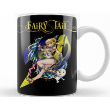Baskı Dükkanı Fairy Tail Lucy Heartfilia Anime Manga Kupa Bardak Porselen