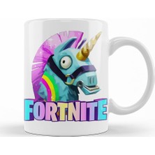 Baskı Dükkanı Fortinite Unicorn Shirt Unicornio Fortinite Kupa Bardak Porselen