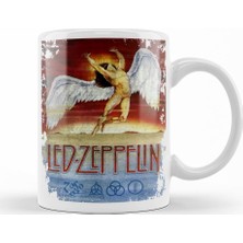 Baskı Dükkanı Led Zeppelin Kupa Bardak Porselen
