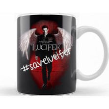 Baskı Dükkanı Lucifer Kupa Bardak Porselen