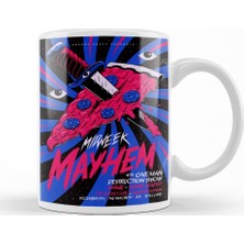 Baskı Dükkanı Mirneek Mayhem Kupa Bardak Porselen