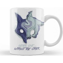 Baskı Dükkanı Never One Kupa Bardak Porselen