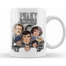 Baskı Dükkanı Peaky Blinders  Kupa   Bardak Porselen