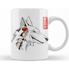 Baskı Dükkanı Princess Mononoke Kupa Bardak Porselen