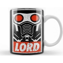 Baskı Dükkanı Star Lord Kupa Bardak Porselen