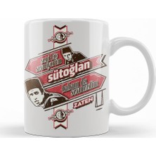 Baskı Dükkanı Süt Kardeşler Kupa Bardak Porselen