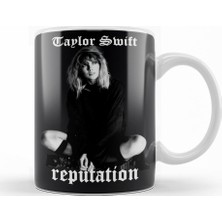 Baskı Dükkanı Taylor Swift Reputation Kupa Bardak Porselen