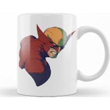 Baskı Dükkanı Wolverine X men Kupa Bardak Porselen