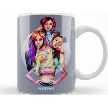 Baskı Dükkanı BlackPink Jisoo Jennie Rosé Lisa Kupa Bardak Porselen