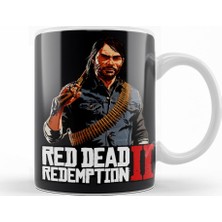 Baskı Dükkanı Red Dead Redemption John Marston Kupa Bardak Porselen