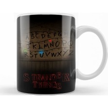 Baskı Dükkanı Stranger Things Kupa Bardak Porselen