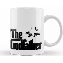 Baskı Dükkanı The Godfather Logo Kupa Bardak Porselen