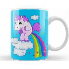 Baskı Dükkanı Unicorn  Kupa Bardak Porselen