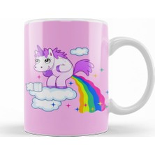 Baskı Dükkanı Unicorn Kupa Bardak Porselen