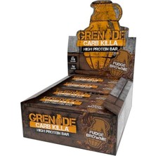 Grenade Carb Killa Protein Bar Fudge Brownie 12 Adet