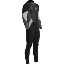 Myledi Erkekler 3 mm Geri Zip Tam Vücut Wetsuit Yüzme Sörf