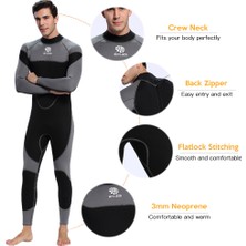 Myledi Erkekler 3 mm Neopren Wetsuit Sörf Yüzme Dalış Takım