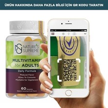 Nature's Supreme Multivitamin For Adults 60 Çiğnenebilir Form