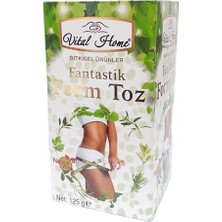 Vital Home Form Toz Cam Kavanoz 125 gr