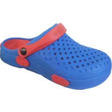 Gezer Crocs 10209 Sabo  Mavi-Kırmızı Terlik