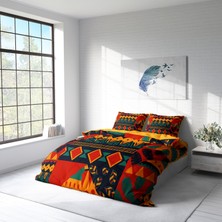 MonoHome Avaiyo 3D Pamuk Saten Çift Kişilik Nevresim Takımı