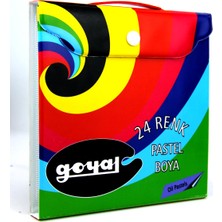 Goyal Çantalı Pastel Boya 24 Renk(PTL-224)